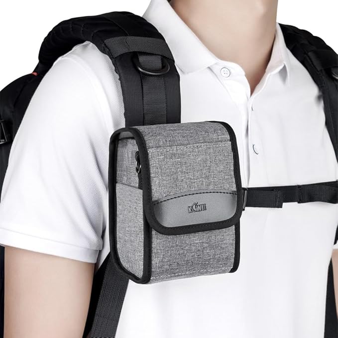 KIWIFOTOS Travel Camera Bag Camera Carrying Case for Fujifilm Fuji X-E5 X100VI X100V X100F GFX100RF Sony RX1R III A6700 A6600 A6000 A6100 CANON G1X Mark III Compact Camera