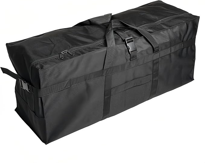 Arxus Large Duffel Bag, Waterproof Carry on Weekend Overnight Storage Bag over Luggage for Airline, Travel, Camping, Moving