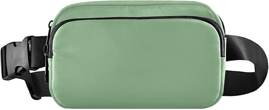Fanny Pack for Women Men Water Resistant Fashion Waist Packs with Adjustable Strap Belt Bag for Travel Workout Jogging Hiking Dark Sea Green