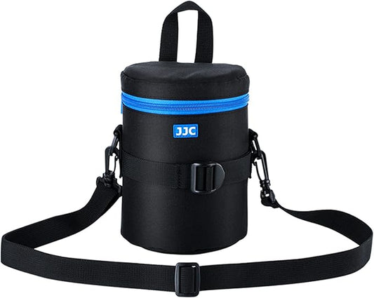 Medium Camera Lens Carrying Case Bag for Canon EF 24-70mm F/2.8L II, EF 85mm F/1.2L II, EF 50mm F/1.2L USM, Tamron SP 70-300mm F/4-5.6 A005 & Di VC USD,FE 90mm F/2.8 macro & Lens below 3.9 x 6.5''