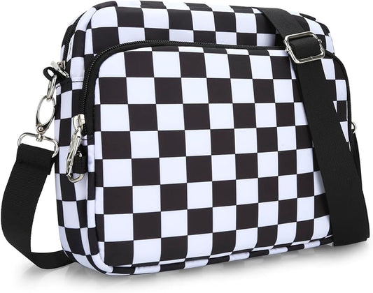 Small Nylon Crossbody Bags for Women, Anti theft Travel Purses Handbag Shoulder Bag, Cute Cross Body Wallet with RFID