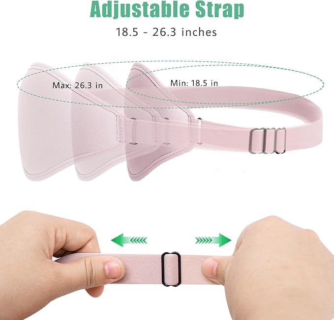 BeeVines 2 Pack 3D Sleep Mask Eye Mask for False Eyelash Extensions for Men & Women, Eye Mask for Sleeping with Adjustable Strap, 100% Blackout Eye Covers Night Sleep Blindfold for Yoga Travel