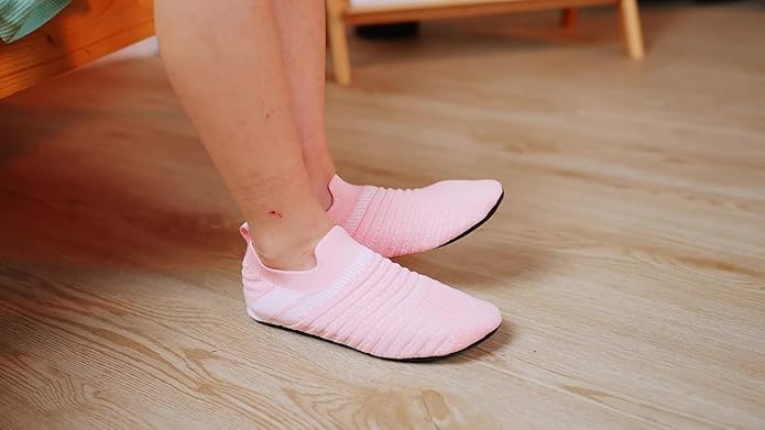 ditont Toddler Slippers Non-Slip Lightweight Comfortable Kids Indoor Grip House Home Shoes for Boys Girl