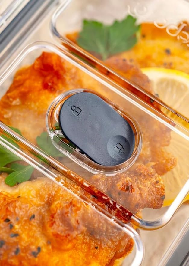 LatchLok Click 14.5 Cup Food Storage Container, Storm
