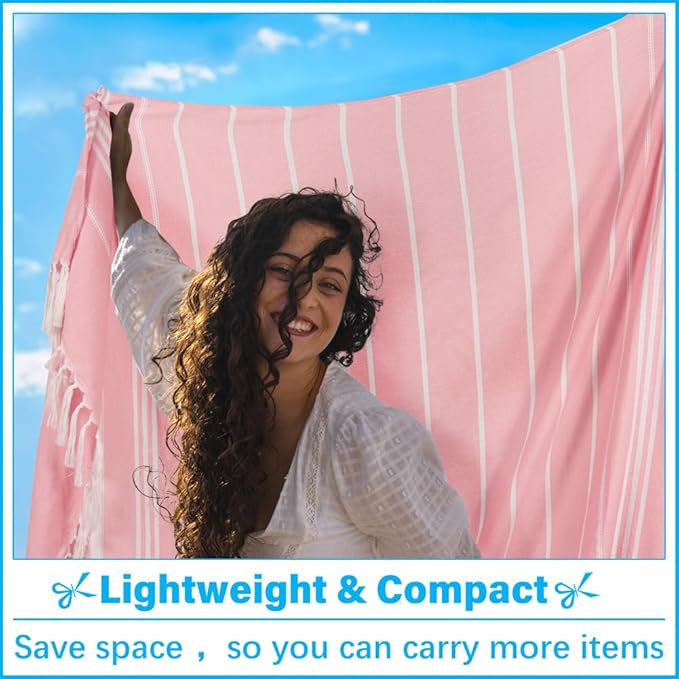 Oversized Turkish Beach Towel Blanket XXL Cotton Sandproof Towels Boho Woven Extra Large Big Sand Free Giant Throw Blankets Huge Quilt XL Picnic Camping Necessities Cloud for Adult Gifts