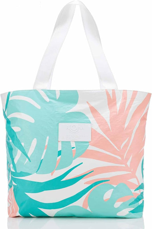 ALOHA Collection Day Tripper Tote | Lightweight, Packable, and Splash-Proof Beach Tote Bag | Easy to Clean