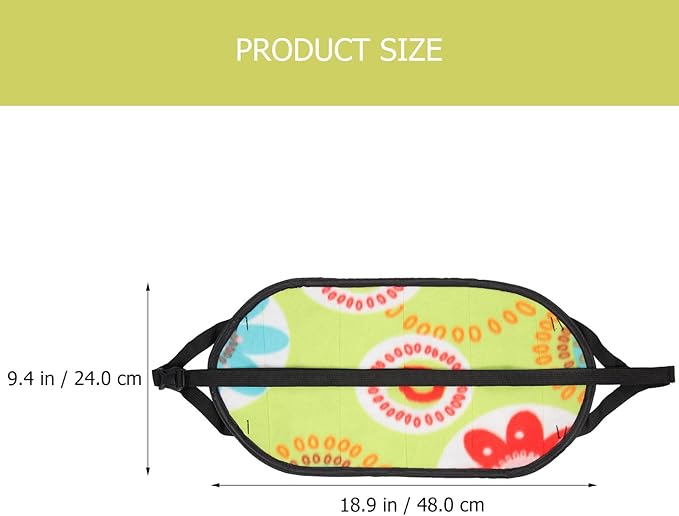 Portable Airplane Foot Hammock 48x24cm Military Green Travel Footrest for Office and Airplane Use Comfortable Leg Support Accessory for Long Flights