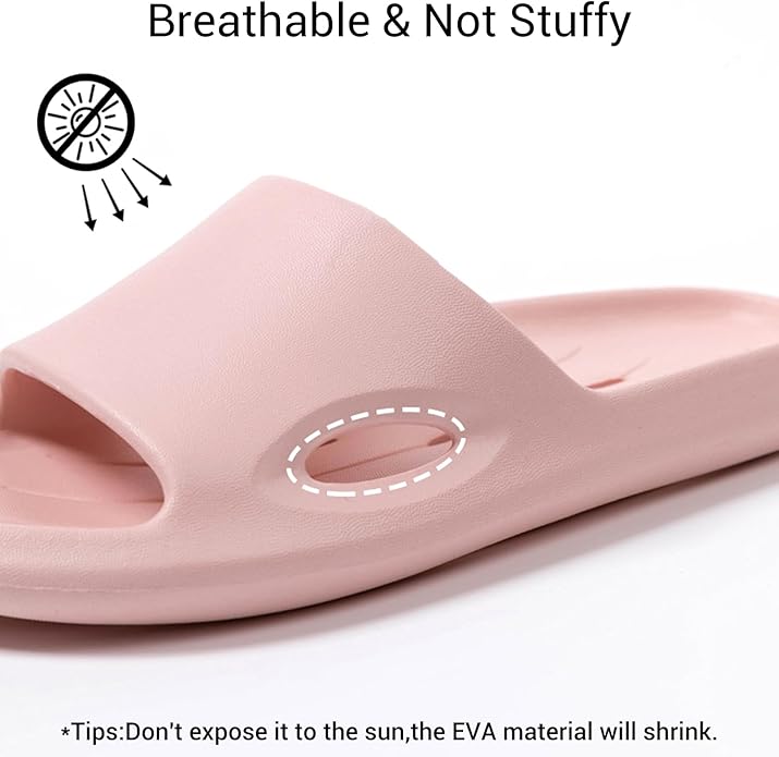 Shower Shoes Quick-Dry Non-Slip Bathroom Slippers for Men & Women,Quick-Dry Non-Slip, Home Slides Dorms, Gym, Pool, Spa, Camping, Beach