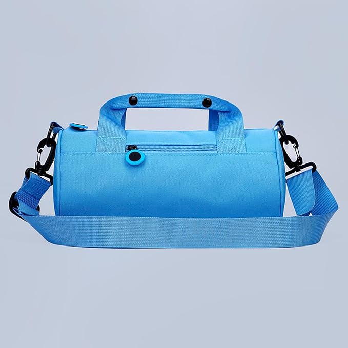 Small Gym Bags Crossbody Tote Workout Travel Duffle Bags For Daily Outdoor Exercise Cycling Swimming Dance Sport (Blue, M)