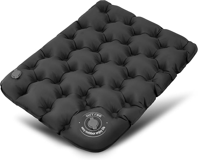 ONTYZZ Inflatable Seat Cushion Lightweight Airplane Seat Cushion Stadium Seat Travel Cushion for Climbing Hiking Office Airplane