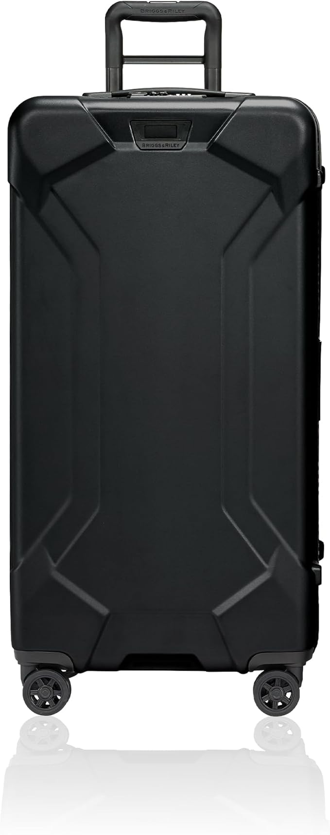 Briggs & Riley 32" Extra Large Trunk Spinner - Checked Luggage for Travel, Suitcases with Wheels, Hardside Rolling Bag for Men & Women, Self-Repairing Zipper - Torq Collection, Stealth Black
