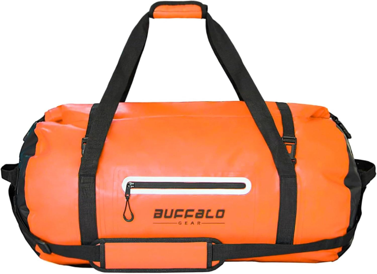 Buffalo Gear Waterproof Duffle Bag 40L 60L 80L Roll-top Dry Bag Heavy Duty Waterproof Duffel Travel Bag for Kayaking Rafting Boating Fishing Camping