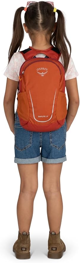 Osprey Daylite Jr. Kids' Commuter Backpack, Orange Dawn/Bazan