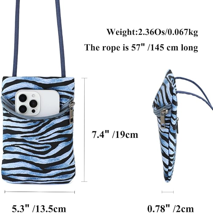 Small Crossbody Women Cell Phone Purse Wallet Bag With Shoulder Strap