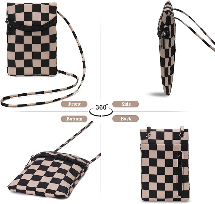 Small Crossbody Women Cell Phone Purse Wallet Bag With Shoulder Strap