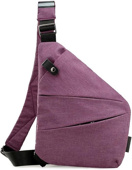 ZUEVI Anti Theft Travel Sling Bag for Women/Men - Fashion Crossbody Purse for Casual Traveling