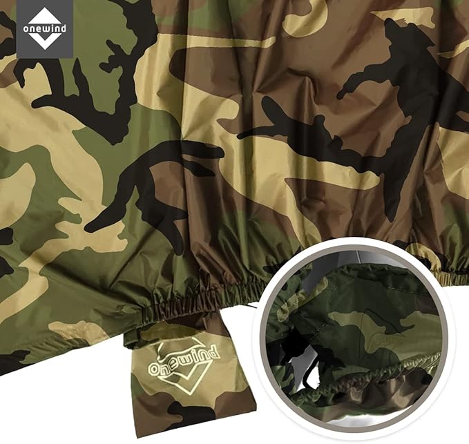onewind Rain Skirt, Half Poncho Waterproof Ultralight Nylon Rain Kilt Windproof Rainwear Liner for Riding Camping Hiking