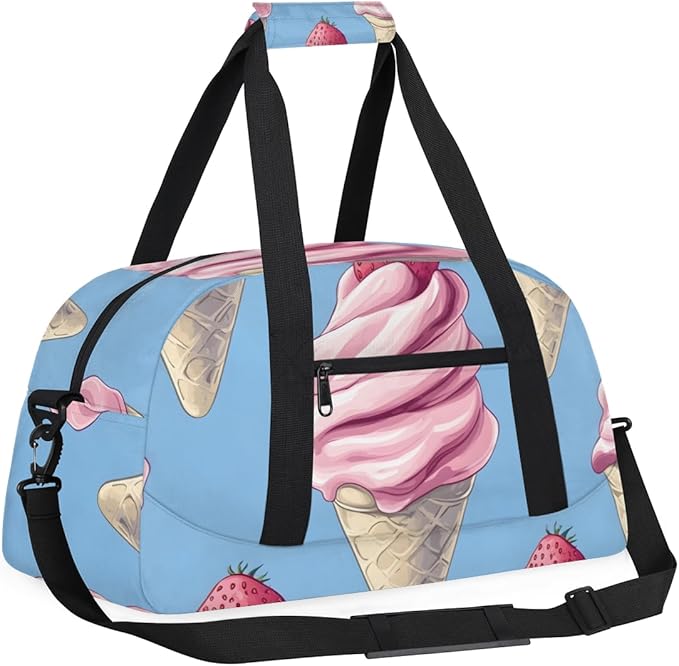 Pink Sweetener Kids-Duffel-Bags Gymnastics Dance Bag Carry-On Overnight Travel Gym Lightweight Dance Sports Bags For Girls Boys Kids，