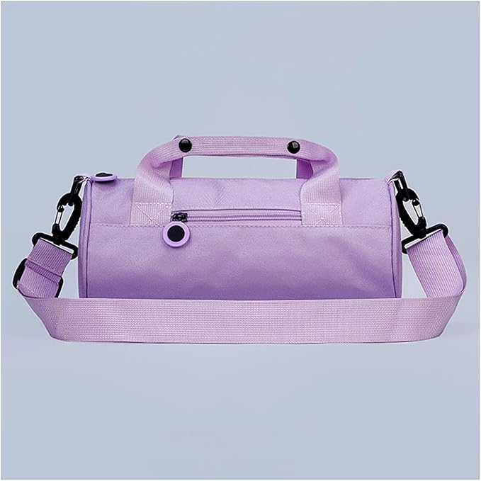 Small Gym Bags Crossbody Tote Workout Travel Duffle Bags For Daily Outdoor Exercise Cycling Swimming Dance Sport (Purple, M)