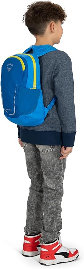 Osprey Daylite Jr. Kids' Commuter Backpack, Alpin Blue/Blue Flame