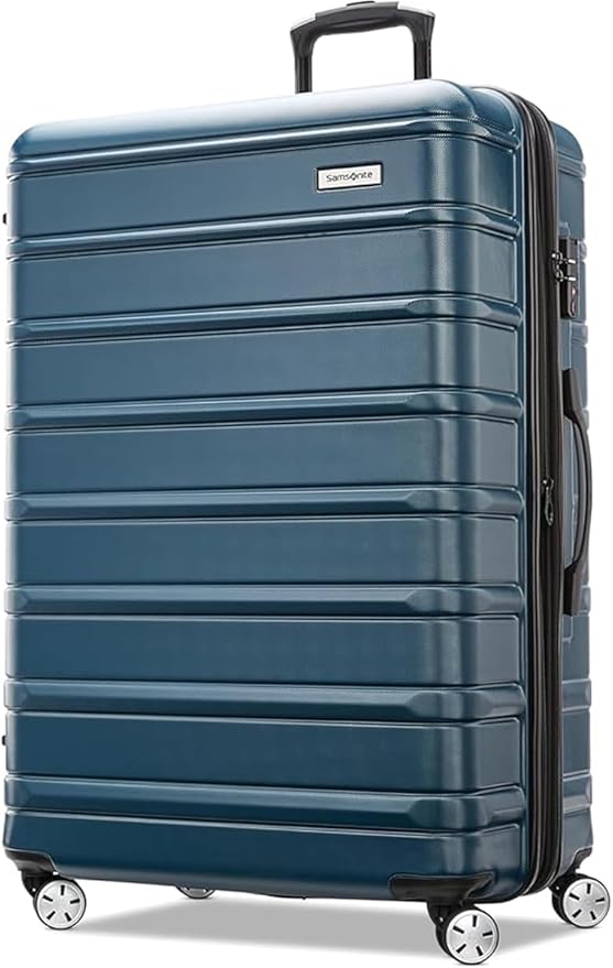 Samsonite Omni 2 Hardside Expandable Luggage with Spinner Wheels, 2-Piece Set (19/28), Nova Teal