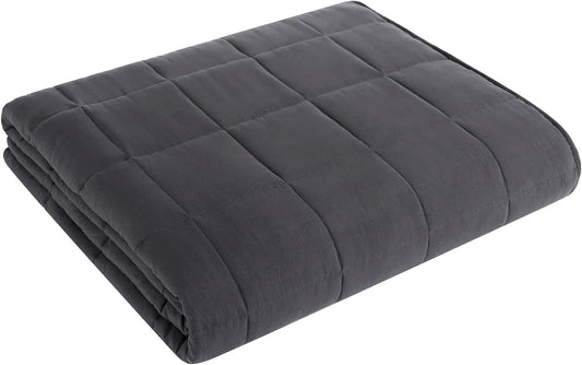 Weighted Blanket King Size 20lbs 88"x104" Cooling Breathable Heavy Blanket Microfiber Material with Glass Beads for Adult All-Season Summer Fall Winter Soft Thick Comfort