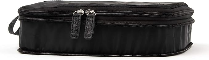 Travelpro Essentials-Expandable Packing Cubes, Black, Medium