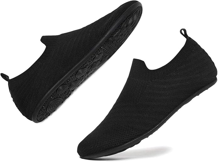 ditont Non-Slip Indoor House Slippers Lightweight Comfortable Grip House Home Shoes for Men Women