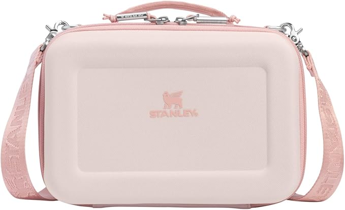 STANLEY All Day Mini Lunch Box | 4.2-quart | EVA Insulated Lunch Bag | Crush Resistant | Adjustable Strap | BPA-Free | Rose Quartz