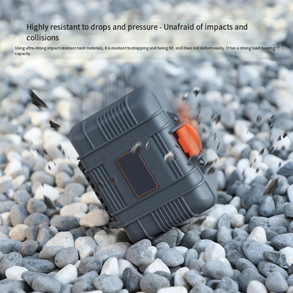 Portable Storage Box Fit For DJI OSMO360 Action Camera, Waterproof Protective Equipment Case, Portable Camera Organizer, Weather Resistant Shockproof Travel Outdoor Photography Gear