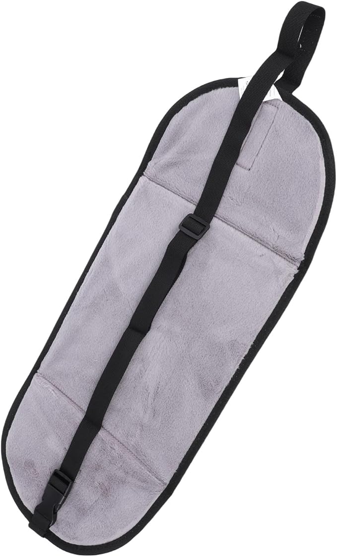 Airplane Foot Hammock, Adjustable Nylon Strap Comfort Foot Rest for Travel Desk Relaxation and Office Use
