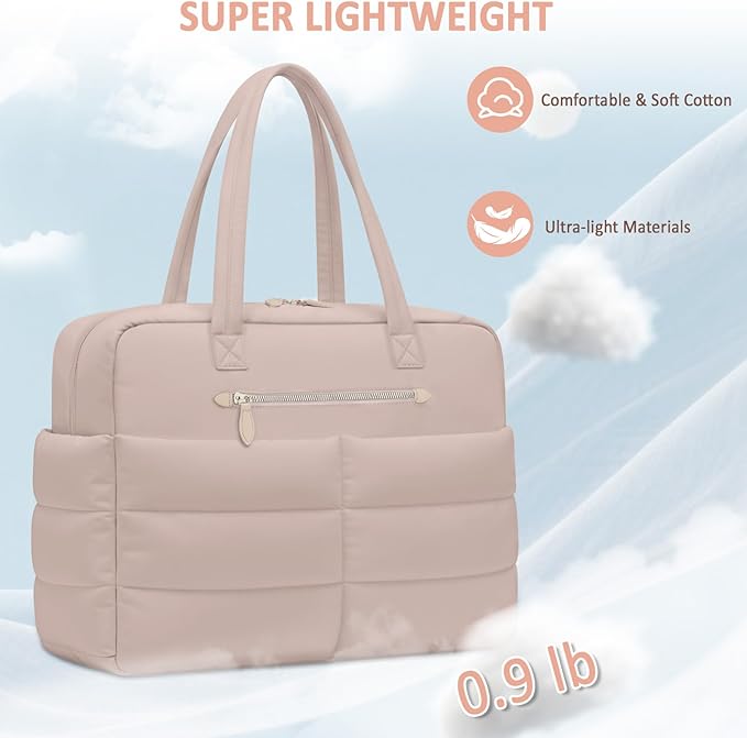 Travel Duffel Bags, Personal Item Travel Bag, Weekender Bags for Women Men Workout Duffle Gym Overnight Bag Foldable Lightweight Tote Carry On Hospital Bag, Pink
