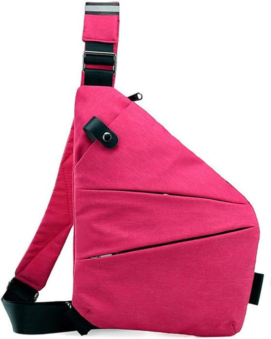 ZUEVI Anti Theft Travel Sling Bag for Women/Men - Fashion Crossbody Purse for Casual Traveling