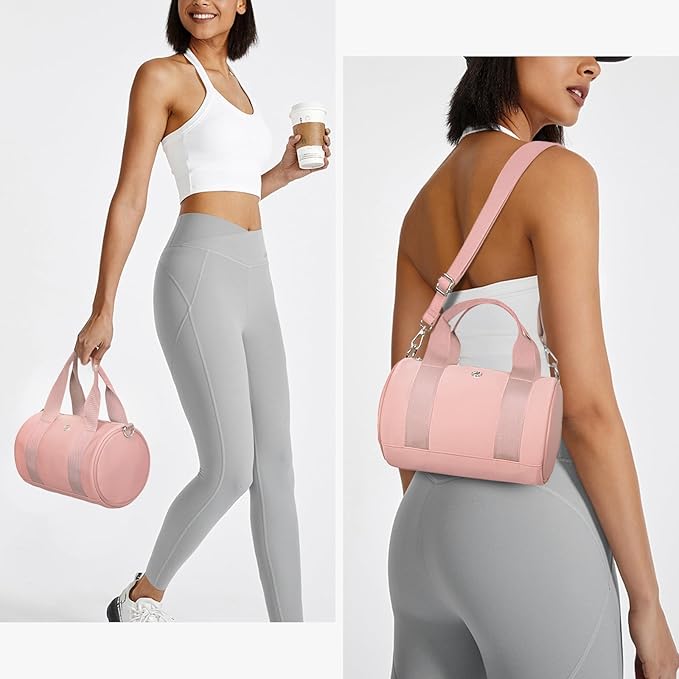Mini Gym Bag Pink+Duffle Bag Pink