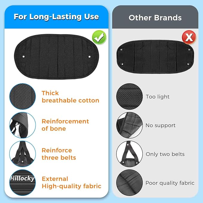 (2 Pack) Foot Hammock for Airplane Travel, Perfect Airplane Travel Essential for Long Trips, Suitable for Adult & Kids
