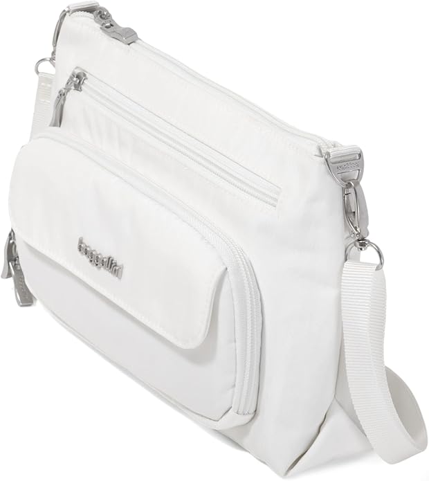 Baggallini Original Everyday 11x7.5 Crossbody Bags Rfid Protected Lightweight Nylon Zippered Travel Purse