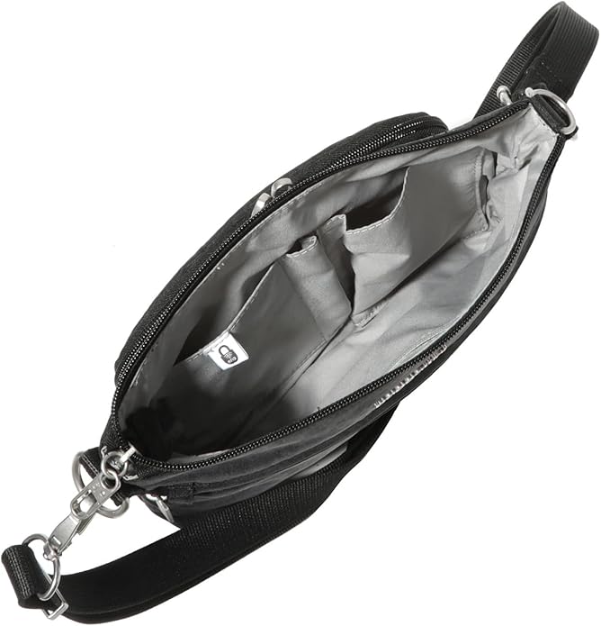 Baggallini womens Securtex Anti-theft Memento Crossbody Bag