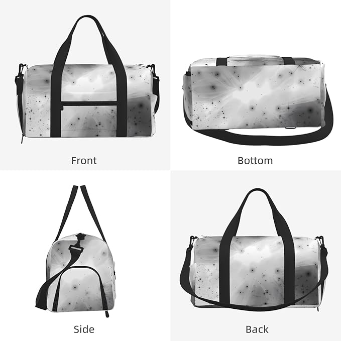Create Your Own Custom Women'S Gym Duffle Bag With Shoes Compartment, Ideal For Travel, Gym, Sports, Duffel, Weekender