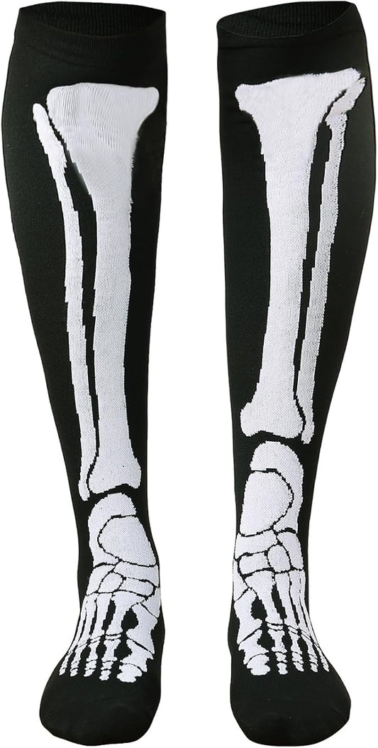 Junely Compression Socks for Women Knee High Socks for Running Nurses Pregnant Women Work Support Travel Flight Sports