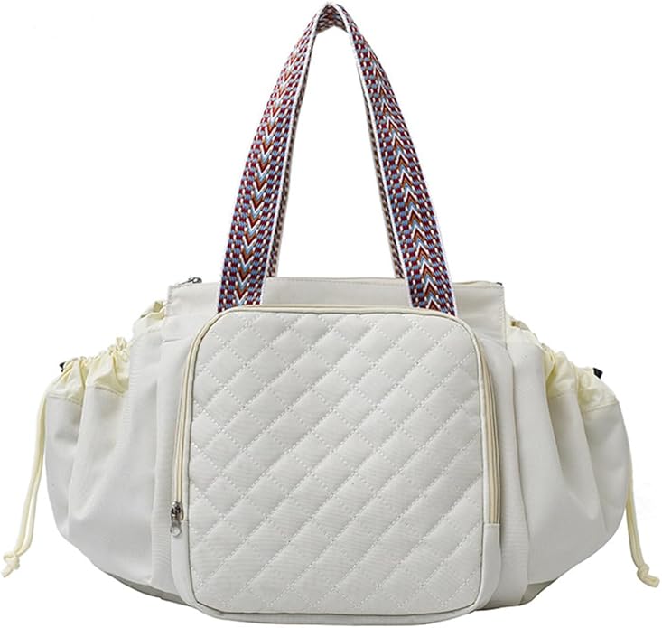 Travel Duffel Bag Weekender Bags for Women, Expandable Tote Handbag Diaper Bag Backpack Shoulder Bag for Car Work Daily