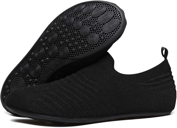 ditont Non-Slip Indoor House Slippers Lightweight Comfortable Grip House Home Shoes for Men Women