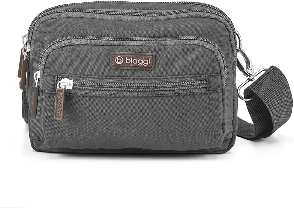 biaggi Flexmates Convertible Anti-Theft Crossbody Bag for Women | Lightweight On-The-Go Travel Organizer, RFID Blocking
