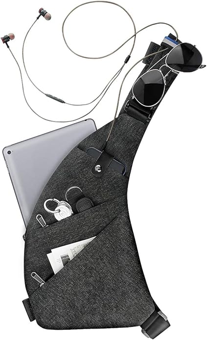MRang Sling Crossbody Bags Trendy Travel Anti Theft Safe Purse Bags for Women Men Waterproof