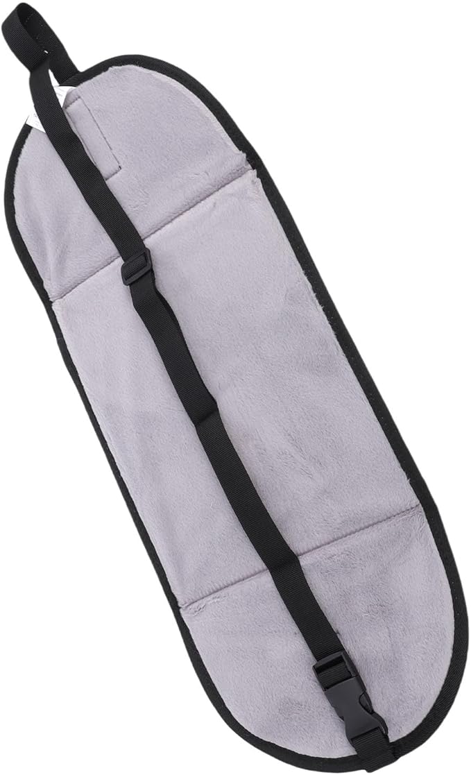 Airplane Foot Hammock, Adjustable Nylon Strap Comfort Foot Rest for Travel Desk Relaxation and Office Use