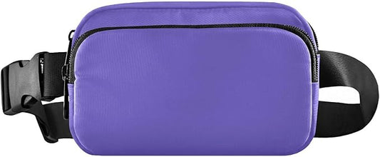 Fanny Pack for Women Men Water Resistant Fashion Waist Packs with Adjustable Strap Belt Bag for Travel Workout Jogging Hiking Slate Blue
