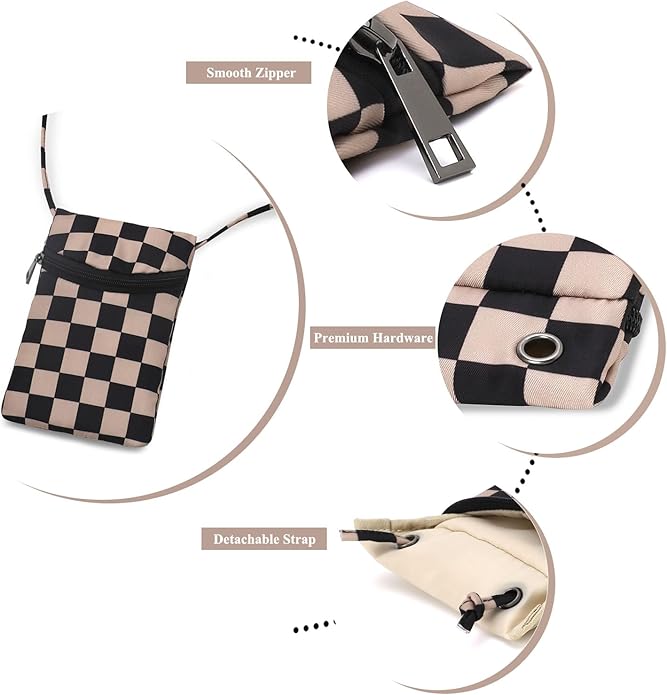 Small Crossbody Women Cell Phone Purse Wallet Bag With Shoulder Strap
