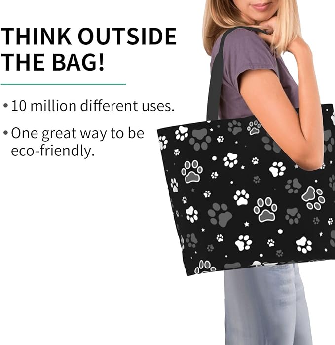 Tote Bag for Women Large Beach Bag Reusable Grocery Bags Handbag for Travel Shopping