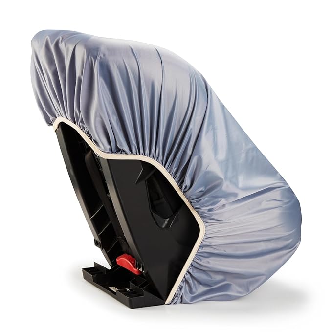 Car Seat Cover for Air Travel, Car Seat Travel Bag for Gate Check, Sun Shade, Waterproof, Dustproof & Abrasionproof, Covers and Blocks Out Heat & Sun| Baby Travel Accessories (Gray)