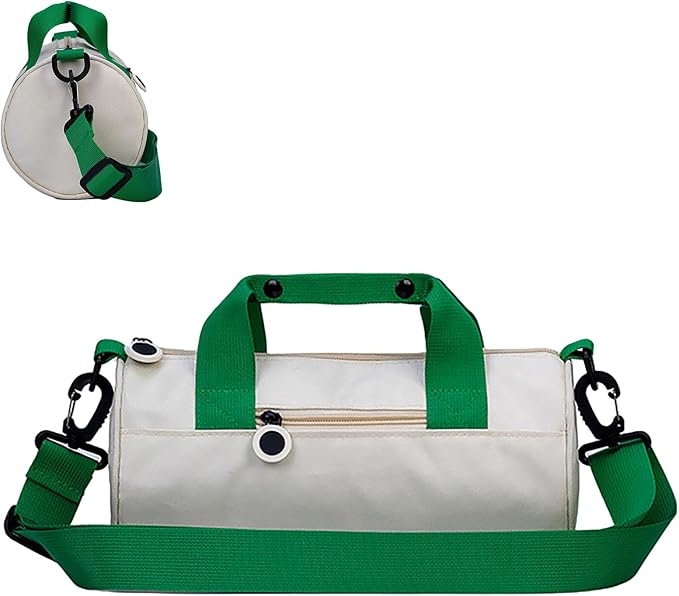 Small Gym Bags Crossbody Tote Workout Travel Duffle Bags For Daily Outdoor Exercise Cycling Swimming Dance Sport (Green, M)