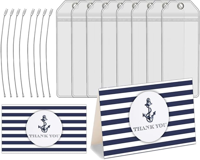 CruiSeaU Cruise Luggage Tag Holders for Royal Caribbean and Celebrity Cruises 8 packs, Cruise Essentials by Cruise Ship Crew Members 6.5x2.5 inches 8pcs